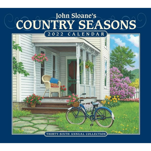 John Sloane's Country Seasons 2022 Deluxe Wall Calendar (Calendar
