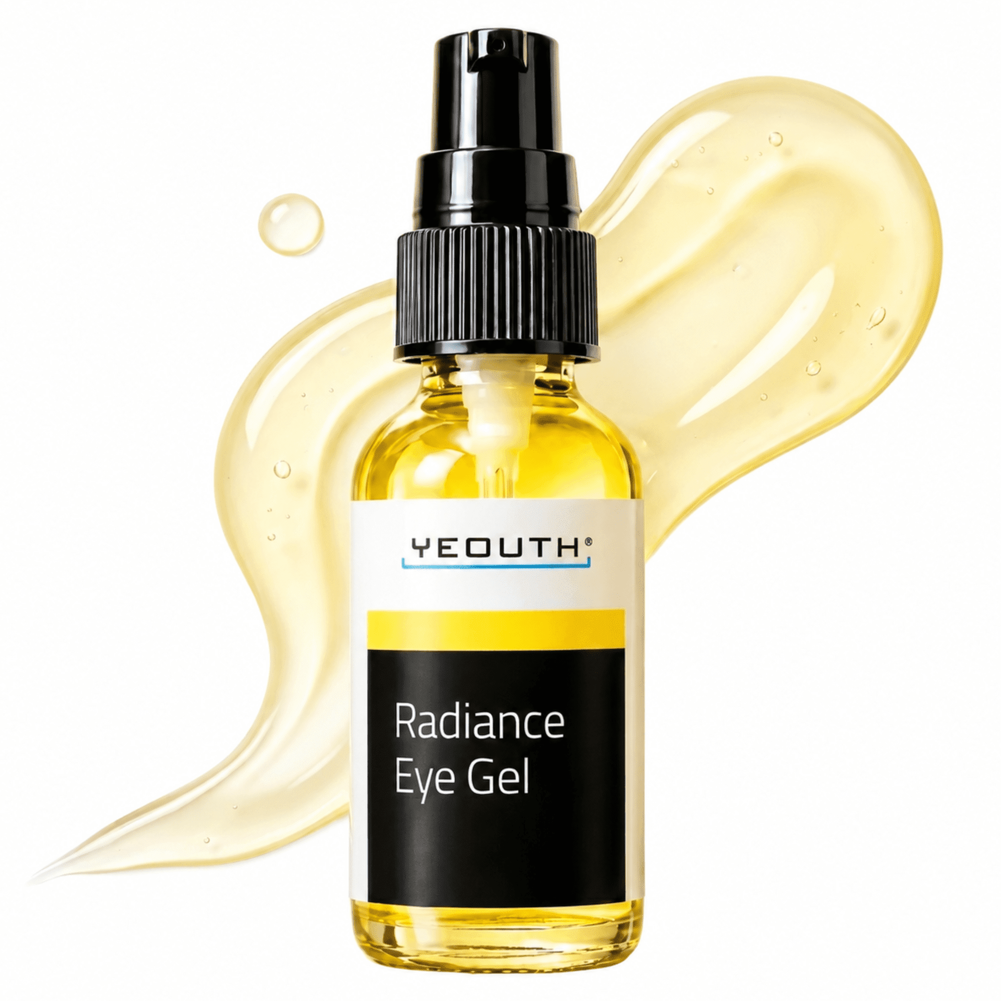 YEOUTH Under Eye Gel with Hyaluronic Acid & Tripeptides 1oz