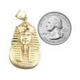 thumbnail image 3 of 14K Gold Egyptian Pharaoh King Tut Pendant, 3 of 5