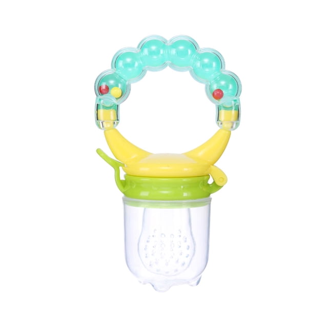DPTALR Baby Silicone Pacifier Baby Rattle Fruit And Vegetable Music Pacifier Chewing Music
