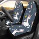 thumbnail image 2 of ABPHQTO Juego de 2 fundas para asiento de coche, unicornios, protector universal para asientos delanteros de coche, apto para coche, SUV, sedán, camión, 2 of 3