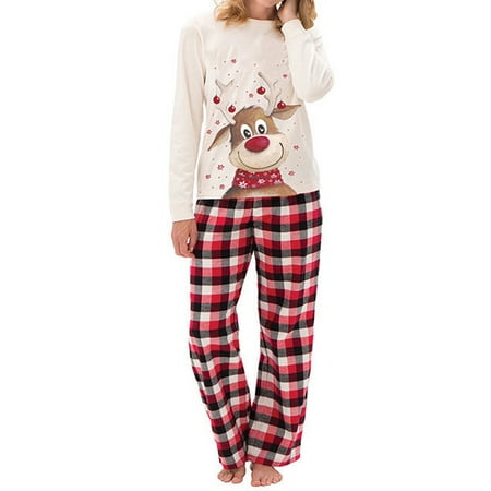 

Frobukio Family Christmas Pjs Matching Sets for Adults Kids Baby Sleepwear Set