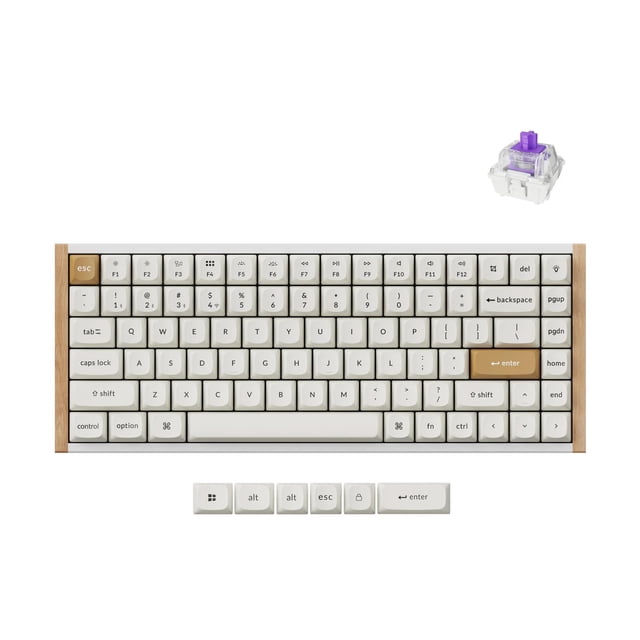 Teclado Mecánico Keychron K2 HE Inalámbrico Bluetooth 5.2 RGB