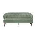 thumbnail image 4 of Leumius 73.6" 3-Seater Sofa, Modern Tufted Upholstered Couch Comfy Upholstered Sofa for Living Room, Apartment, Green, 4 of 9