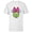 White, variant on Disney Minnie Mouse Cute Winking Face Retro Pop Art - Short Sleeve T-Shirt for Kids - Customized-White