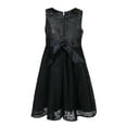 thumbnail image 2 of Richie House Girls' Party Princess Dress with Flower Accent RH2706, 2 of 2