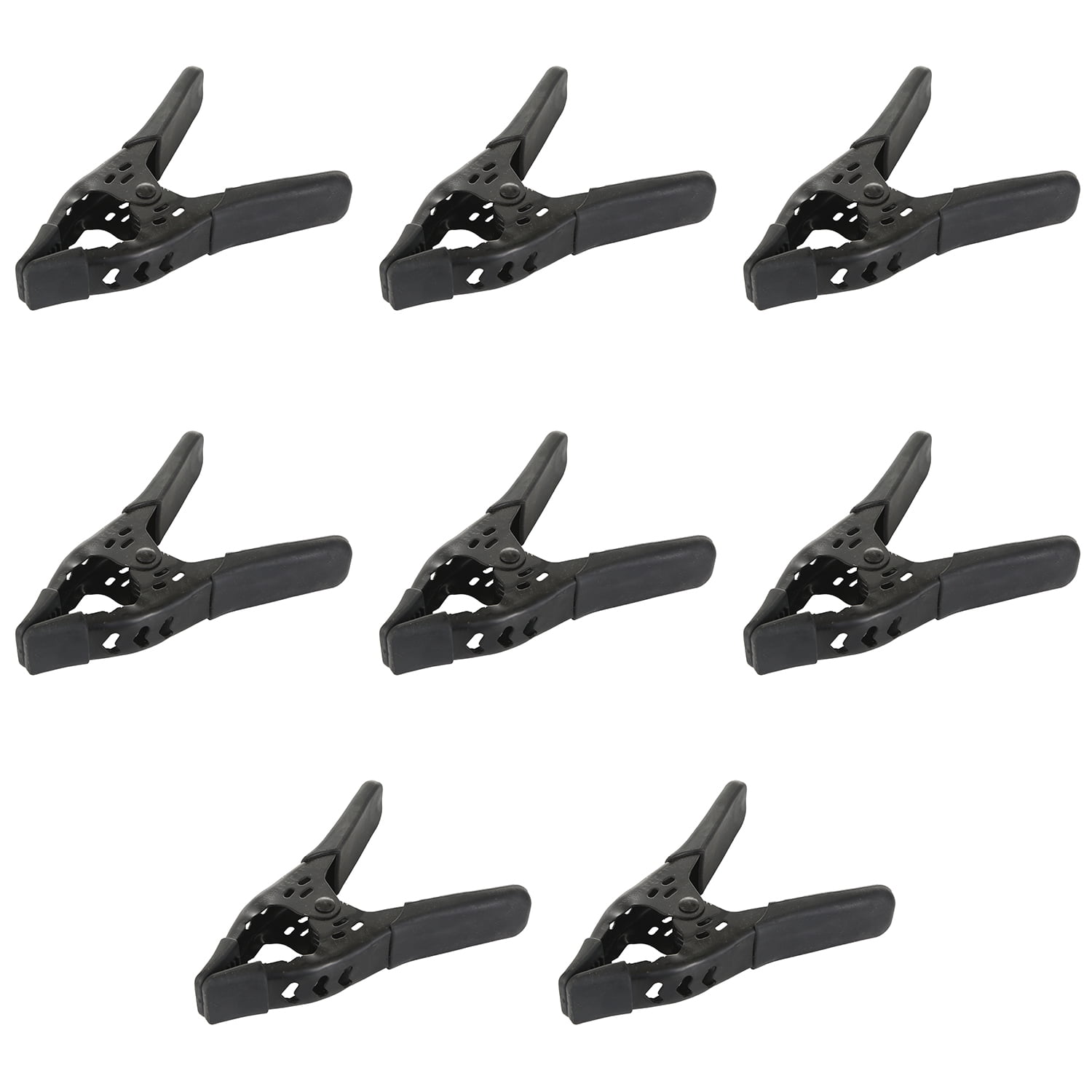 6 inch Clamp Large Heavy Duty Spring Metal 3 inch Jaw opening 12 Pack