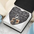 thumbnail image 3 of To My Wife - You Are Always on My Mind - I Love You - Love Your Husband - Necklace for Soulmate, Meaningful Soulmate Necklace - Forever Love Necklace - White Gold or Yellow Gold - Gift Box, 3 of 5