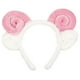 thumbnail image 1 of EeaseMX Shofar rosa Aros para el cabello Diadema decorativa Adorables Ovejas Cuerno Bandas para el cabello Orejas de oveja lindas Aros para la cabeza Favores de fiesta Suministros Decoraciones, 1 of 8