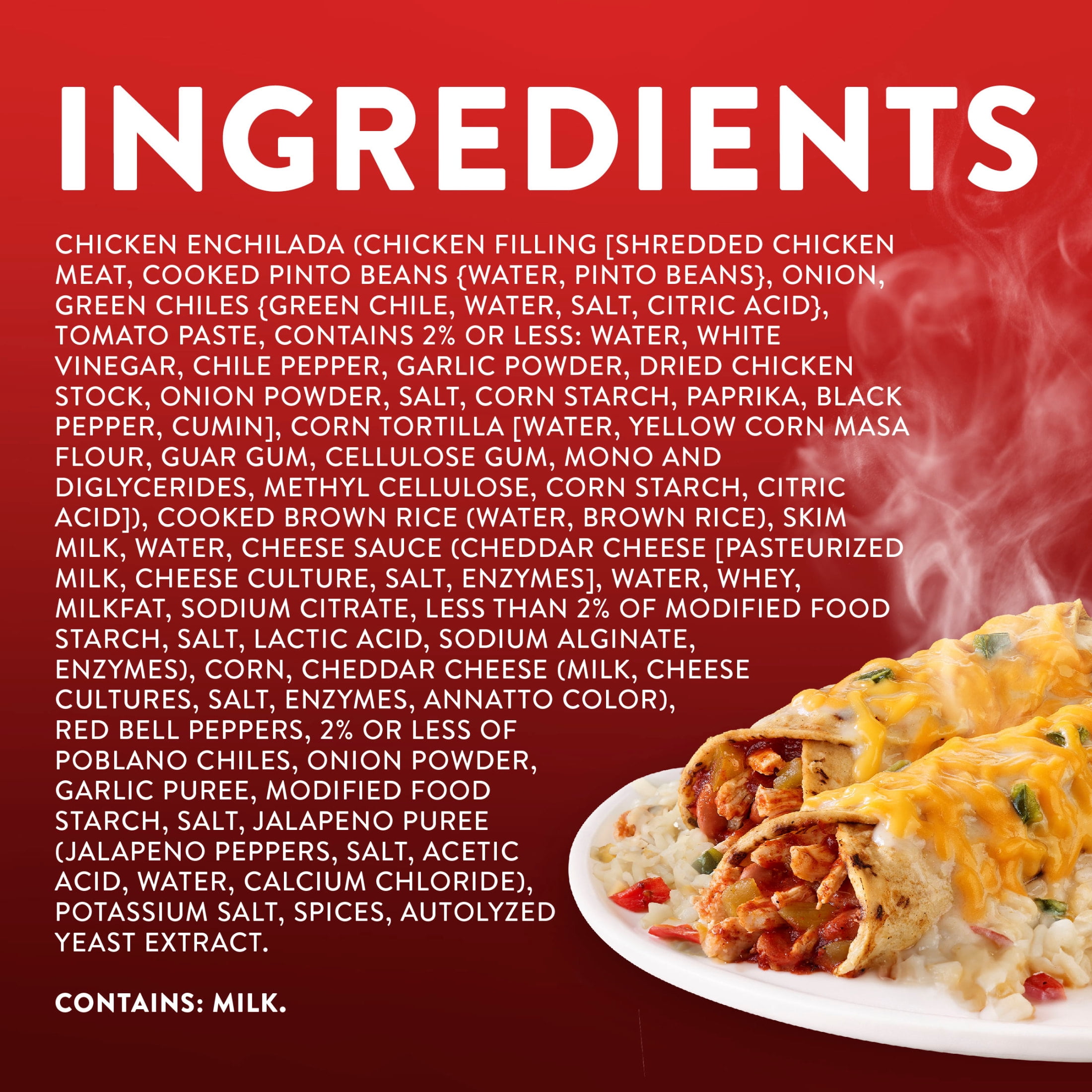 Stouffer’s Chicken Enchiladas, Family Size, Frozen Enchiladas, Family Size Frozen Meals 30 oz