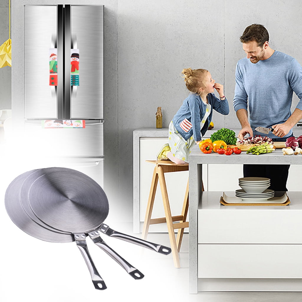 Oasiva Diffuser Plates for Electric Gas Stove Glass Induction Heat Diffuser with Handle