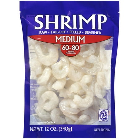 Walmart Raw Shrimp, Medium, 12 oz