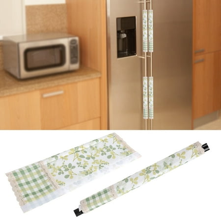 Refrigerator Door Handle Cover 2pcs Protective Electrical Kitchen