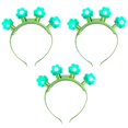 thumbnail image 1 of Diadema de Navidad, accesorios para fiestas, luz intermitente Afortunado Sencillez, 1 of 5