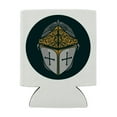thumbnail image 2 of Knight Warrior Helmet Medieval Roses Templar Can Cooler - Drink Sleeve Hugger Collapsible Insulator - Beverage Insulated Holder, 2 of 3