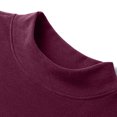 thumbnail image 5 of Frnrwgo Long Sleeve Shirts for Men Heavyweight Thermal Base Layer Mock Neck Solid Color Fall Winter, 5 of 10