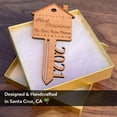 thumbnail image 5 of Personalized Gift Co. Multi-color Snowflake Wooden Christmas Key Decorative Accent Ornament, 3", 5 of 9