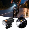 thumbnail image 2 of TIELUTT High Intensity Rechargeable Front Headlight with Secure Clip and Multiple Modes for Bike Dynamo Bike Tail Light Battery Powe Front Bike Bike Flashing Light Bright Bike Lights for Night Riding, 2 of 7