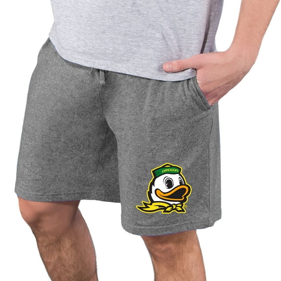 Men's Concepts Sport Charcoal Oregon Ducks Quest Knit Jam Shorts