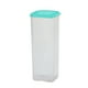 thumbnail image 2 of Recipiente hermético para almacenamiento de pan | Caja de plástico de polipropileno resistente y resistente para alimentos | Organizador de cocina reutilizable para productos horneados, cereales, 2 of 8