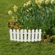 thumbnail image 5 of 10 unids Cerca de plástico decorativa Cerca blanca DIY Jardín Patio Cerca de césped, 5 of 8
