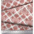 thumbnail image 3 of Soimoi Moss Georgette Fabric Swirls & Paisley Print Fabric by the Yard 42 Inch Wide, 3 of 3