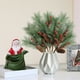 thumbnail image 1 of Ramo de 6 Unidades de Bayas Rojas Artificiales Navideñas, Flores Artificiales de Pino Navideño, Decoración Festiva Imprescindible para El Hogar., 1 of 6