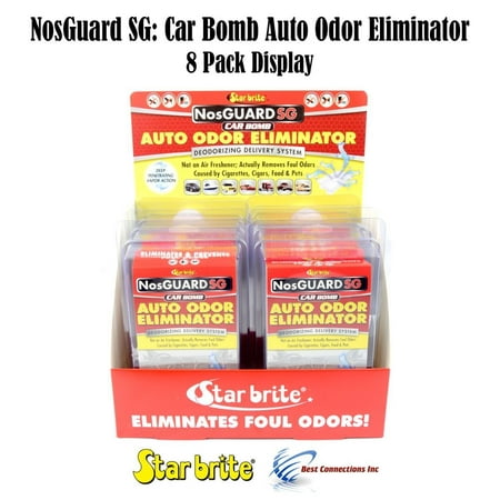 Auto Odor Eliminator Control System Car Bomb Star Brite 19908 *8 Pack