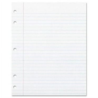 1PC Pacon Ecology Filler Paper, 3-Hole, 8 x 10.5, Wide/Legal Rule, 150/Pack