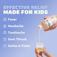 thumbnail image 4 of Genexa Kids’ Clean Pain & Fever Acetaminophen, Dye Free, Organic Blueberry, 4 fl oz, 4 of 10
