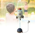 thumbnail image 6 of Colcolo Yard Water Lawn Game Including Rocket Sprinkler Toy 360 degree Rotating For Kids 4–8 Years, White, 6 of 8
