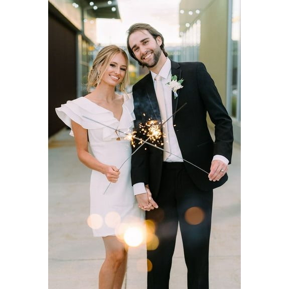 Wedding Sparklers | 20" Inch Sparklers | For Wedding Sendoff, Celebration, Party | 30 Pieces