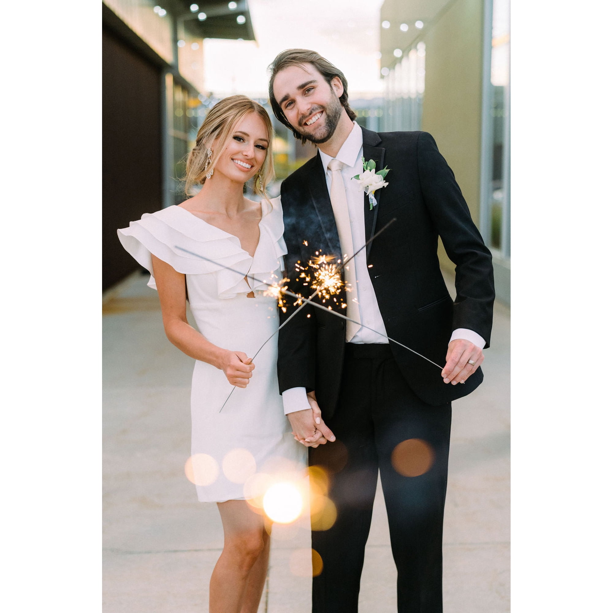 Wedding Sparklers | 20" Inch Sparklers | For Wedding Sendoff, Celebration, Party | 30 Pieces