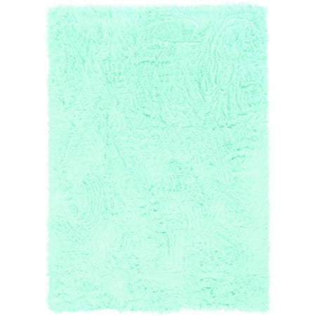 Faux Sheepskin, Blue
