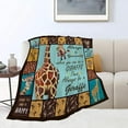 thumbnail image 5 of Yibo Christian Lion of Judah Blanket Soft Cozy Hand of God Decor Ultra Warm Fleece Plush All Season Lightweight Fuzzy Religious Bible Blanket Gifts for Girls Women Men Adults Bed, 5 of 6
