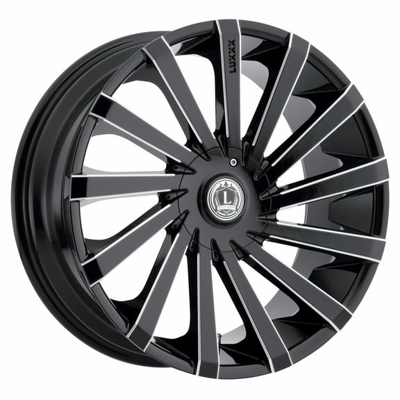 LUXXX Alloys Alloy Rims LUX13 20X8.5 5114.3/120 35 73.1 Gloss Black Milled