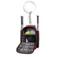 thumbnail image 2 of Mini Baseball Backpack Acrylic Key Chain Baseball Keychain Gifts For Father Baseball Gift For Players Seniors Mom Dad Team, 2 of 6