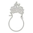thumbnail image 3 of 925 Sterling Silver #1 Grandmother Charm Pendant Holder, 3 of 5