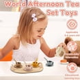 thumbnail image 2 of Tea Party Set – Pretend Play Kit, Role Play Toy, Motor Skills Development, Mini Tea Cups and Teapot with Safe Design | Pretend Play Party Set for Girls and Boys, 2 of 5