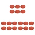 thumbnail image 1 of relayinert 6pcs/set Waterproof Place Mats Easy Wash Durable Elegant Non-Slide For Home And Restaurant Plastic Non- Slide Place Mat orange 45*32.5cm 3Set, 1 of 6