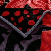 JML King Fleece Bed Blanket For Winter,520GSM Polyester Soft Fleece Blanket,83x91