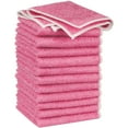 thumbnail image 1 of REGALWOVEN 12 Paquete de Paños de Cocina Suaves y Absorbentes Color Rosa 7" x 9", 1 of 7