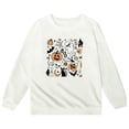 thumbnail image 1 of Chandail à Capuche d'Halloween pour Filles, Doux et Confortable, Tenue Décontractée Automne Hiver pour Tout-Petits, Manches Longues, Col Rond, 1 of 3