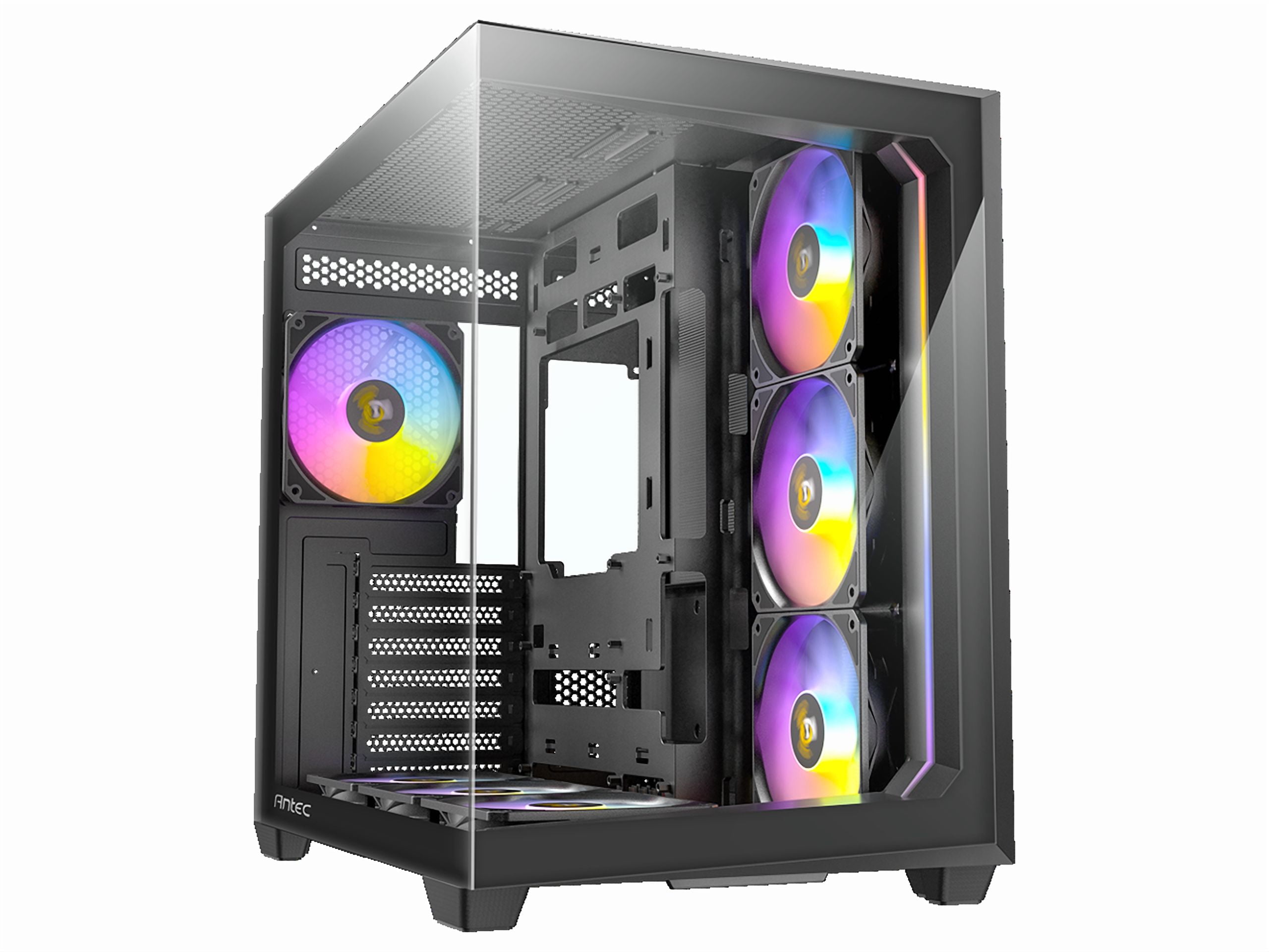 Antec Mobile Products C5 ARGB Mid-Tower ATX Computer Case with Type-C Port, Black