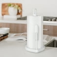thumbnail image 3 of simplehuman Tension Arm Paper Towel Holder, White Steel, 3 of 3
