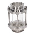 thumbnail image 1 of PN6 Sight Glass In Line Stainless Steel Straight  Sight Glass With Clamp End For Oil Air Maximum Temperature 80  Degrees Celsius, 1 of 8