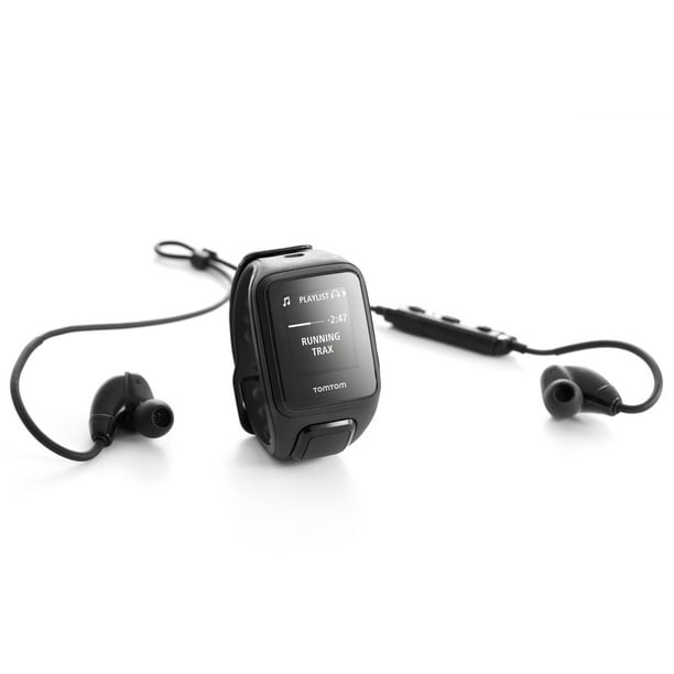 visie wiel Winderig TomTom Spark 3 Cardio+Music GPS Fitness Watch and Headphones, Black -  Walmart.com