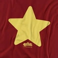 thumbnail image 2 of Steven Universe Star Women's T Shirt, Cardinal, X-Large, 2 of 6