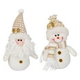 thumbnail image 4 of Fridja Snowman Plush Dolls Christmas Plush Toys Santa Claus Doll Reindeer Plush Christmas Decorations Cute Plushies for Adults Kids, 4 of 6
