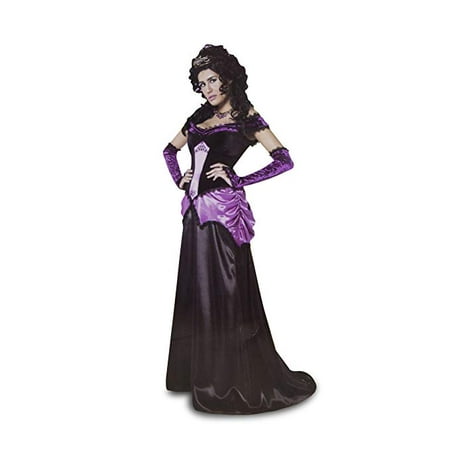 O3 Halloween Costume For Women Ladies Dress In Purple With Peplum